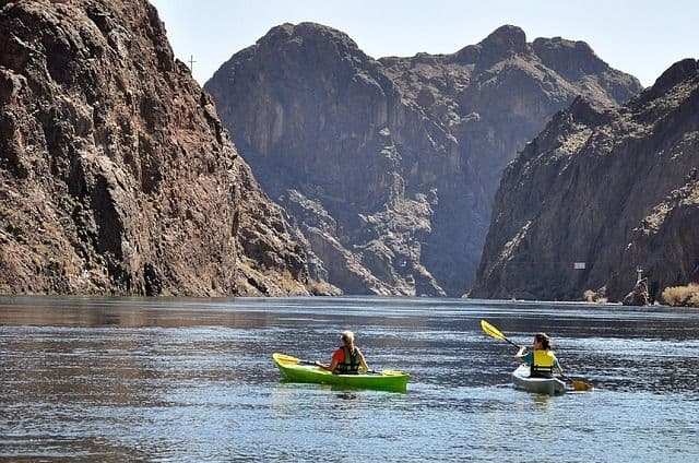kayaking in Nevada