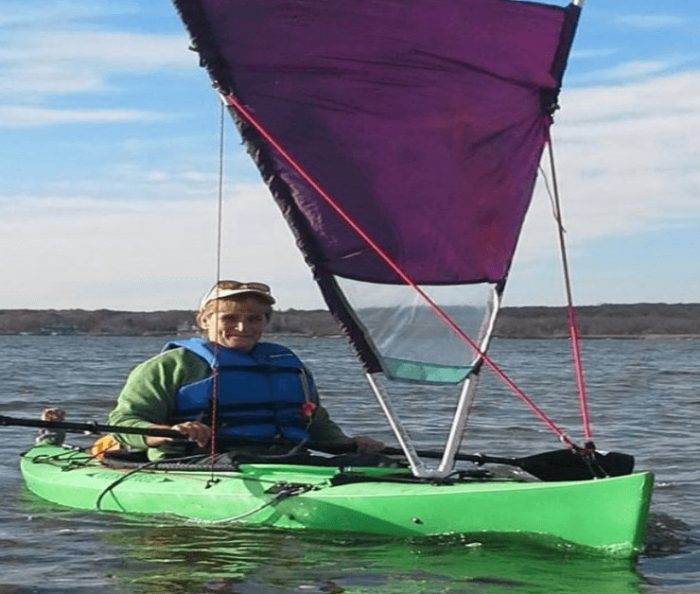 kayak sail DIY